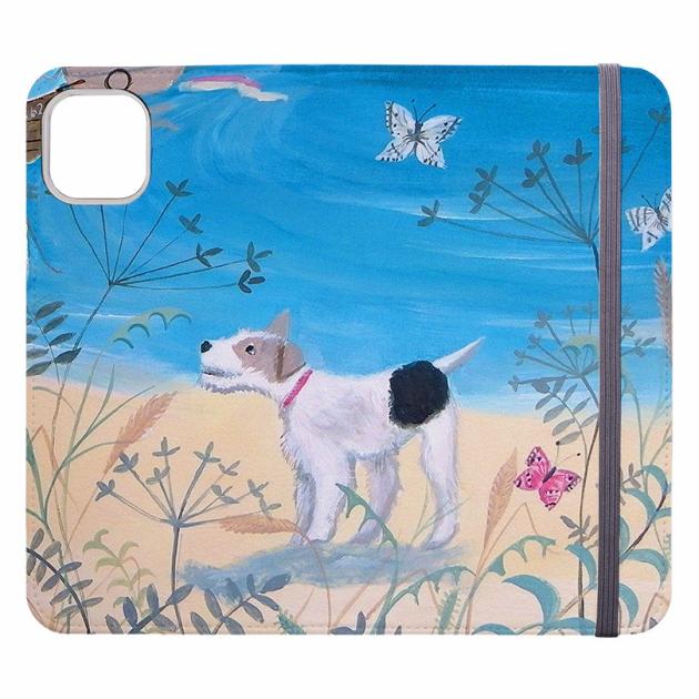 Seaside Dog Wallet Case By Mary Stubberfield Iphone Cases