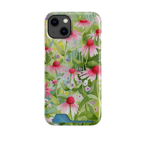 Summer Echinacea Case And Card Case By Bex Parkin Case + Card